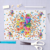 Happy Birthday-weefselpaper Tissuepapier (Craft)