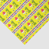 Happy Birthday-weefselpapier Een jaar oud Tissuepapier (Detail)