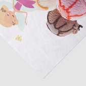 Happy Birthday-weefselpapier — feiale ijskap Tissuepapier (Detail)