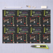 Happy Birthday-Weefselpapier Tissuepapier (Craft)