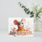 Happy Birthday Wenskaarten Briefkaart (Staand voorkant)