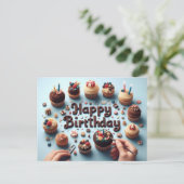 Happy Birthday Wenskaarten Briefkaart (Staand voorkant)