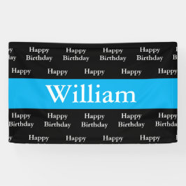 Happy Birthday William Custom Spandoek