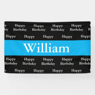 Happy Birthday William Custom Spandoek