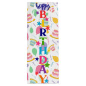 Happy Birthday Wine Wijn Cadeautas (Achterkant)