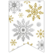 Happy Birthday Winter bunting banner (Eerste vlag)