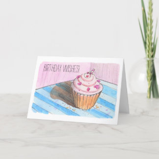 Happy Birthday Wishes Gevouwen Wenskaart Feestdagen Kaart