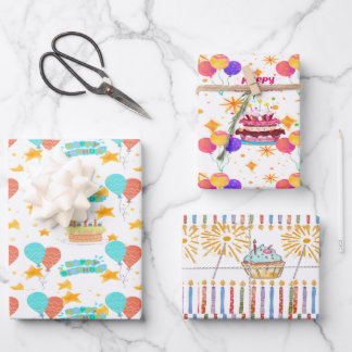 Happy Birthday Wrapping Paper