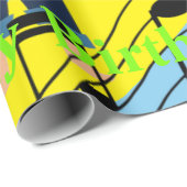 Happy Birthday Wrapping Paper Boy Car Cadeaupapier (Rol Hoek)