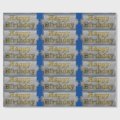 Happy Birthday Wrapping Paper Cadeaupapier (Vlak)