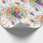 Happy Birthday Wrapping Paper Cadeaupapier (Hoek)