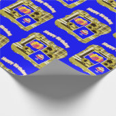 Happy Birthday Wrapping Papier FUN Cupcake (Hoek)