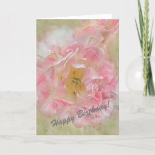 Happy Birthday Zeg het met bloemen (P) Kaart