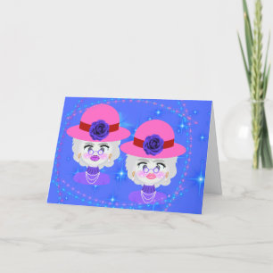 Happy Birthday zister Kaart