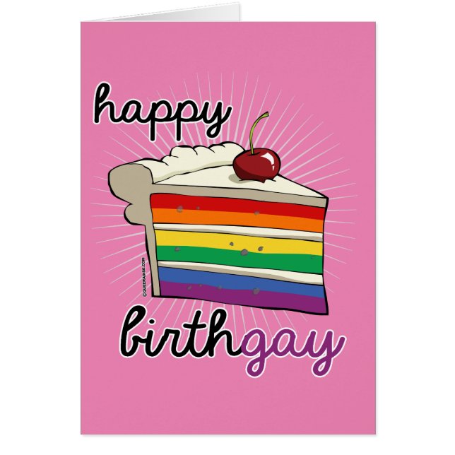 Happy Birthgay (Voorkant)