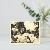  Happy Black Vrouwen Dansen Briefkaart (Staand voorkant)