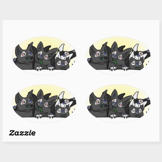 Happy Blitz Pups Sticker (Vel)