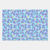 Happy Blooms and Slugs - Wrapping Paper Trio (Voorkant 3)