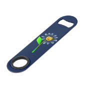 Happy Blue Flower Bottle Opener (Devant angulaire)