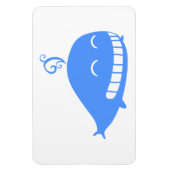 Happy Blue Whale Magneet (Verticaal)