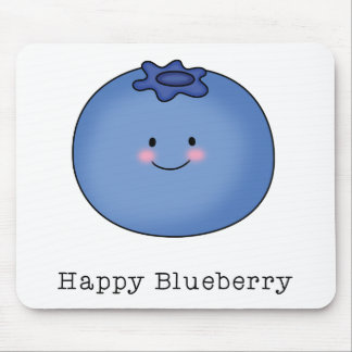 Happy Blueberry Muismat