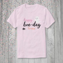 Happy Boo-Day Halloween Verjaardag
