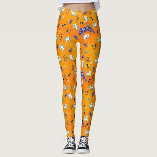 Happy Boo Day Leggings (Voorkant)