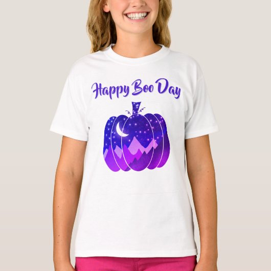 Happy Boo Day T-shirt (Voorkant)