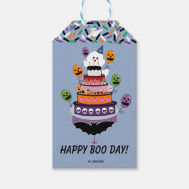 Happy Boo Day viering Cadeaulabel