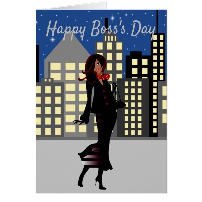 Happy Boss Day Card (Voorkant)