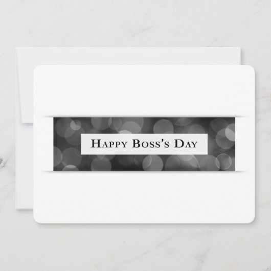 Happy Boss Day Kaart (Voorkant)