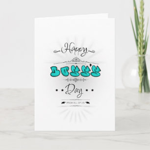 Happy Boss Day Kaart