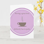 Happy Boss Day Kaart (Gele Bloem)