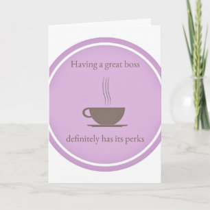 Happy Boss Day Kaart