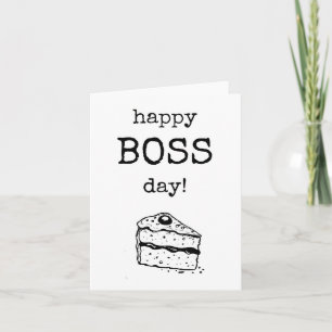 Happy Boss Day, Waardering, Waardeer Kaart