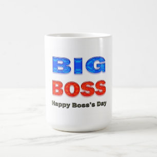 Happy Boss's Day Big Boss Koffiemok