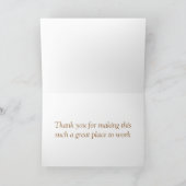 Happy Boss's Day met toetsenbord en aangepaste tek Kaart (Binnen)