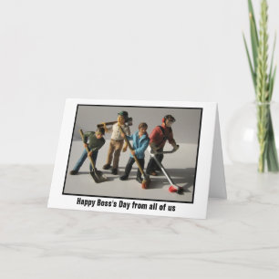 Happy Boss's Day van ons allemaal Kaart