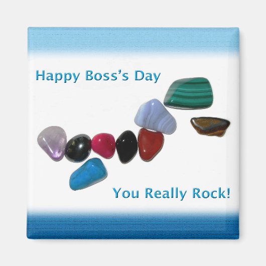 Happy Boss's Day Your Really Rock Magneet (Voorkant)