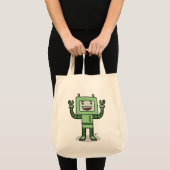 Happy Bot - Grocery Tas (Voorkant (product))