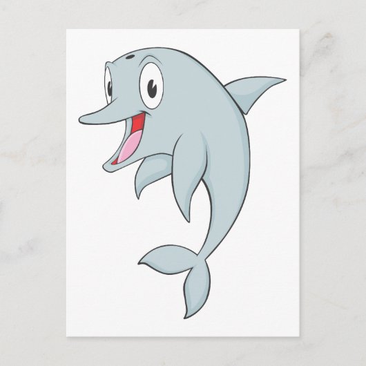 Happy Bottlenose Dolphin Briefkaart (Voorkant)