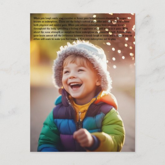 Happy Boy Briefkaart (Voorkant)