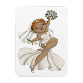 Happy Bride 03 Magneet (Verticaal)