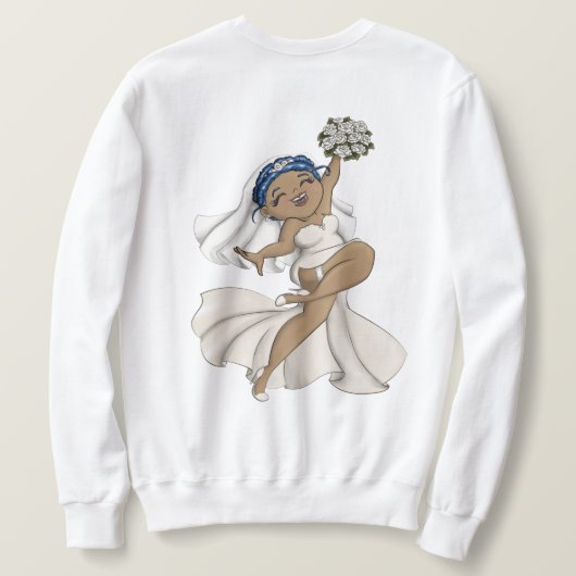 Happy Bride 07 Trui (Design achterkant)