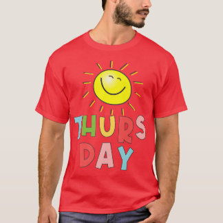 Happy Bright Sunny donderdag T-shirt