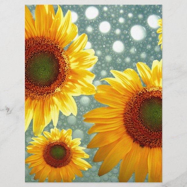 Happy Bubble Sunflower (Voorkant)