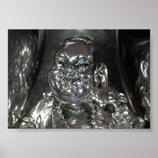 Happy Buddha Poster (Voorkant)