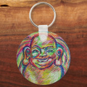 Happy Buddha Sleutelhanger (Voorkant)