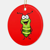 Happy Bug Keramisch Ornament (Links)