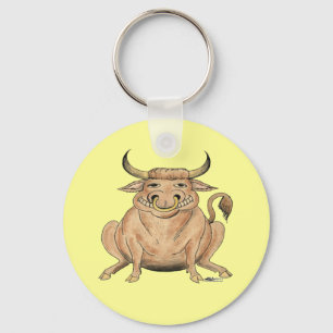 Happy Bull Sleutelhanger